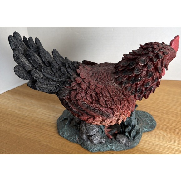 Vintage Character Collection Red/black Rooster Decor Farmhouse - Picture 4 of 11